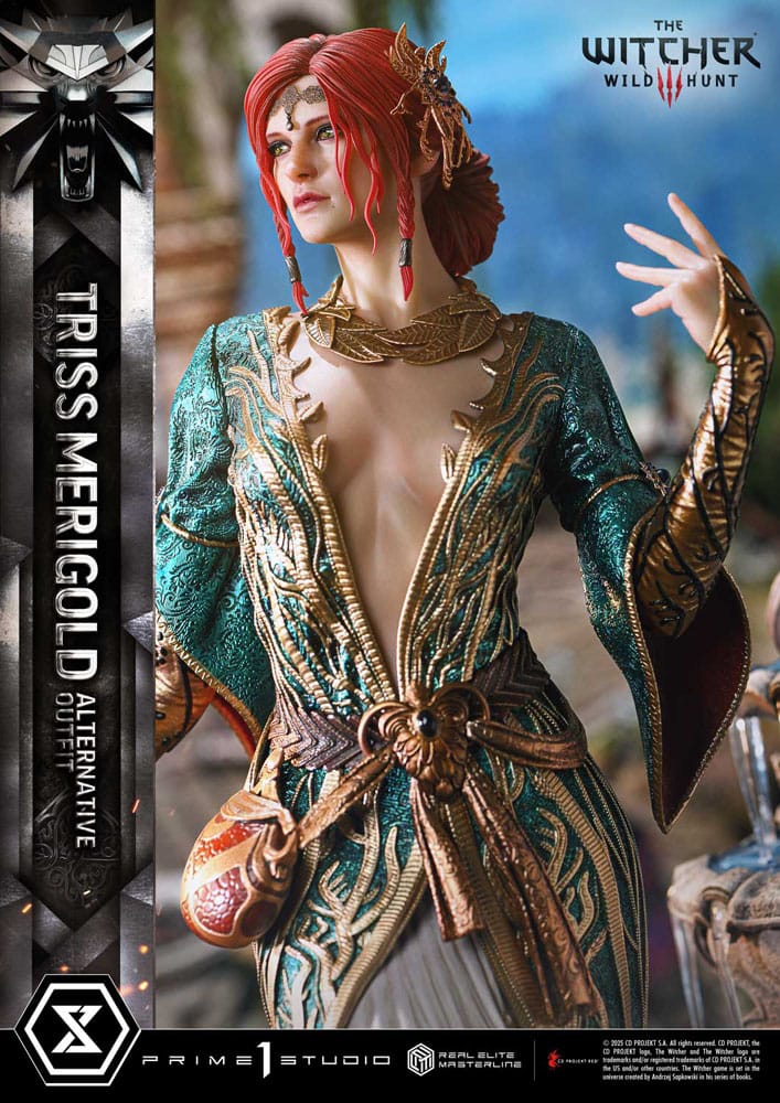 The Witcher 3: Wild Hunt statuette Real Elite Masterline Series 1/4 Triss Merigold Bonus Version 52 cm