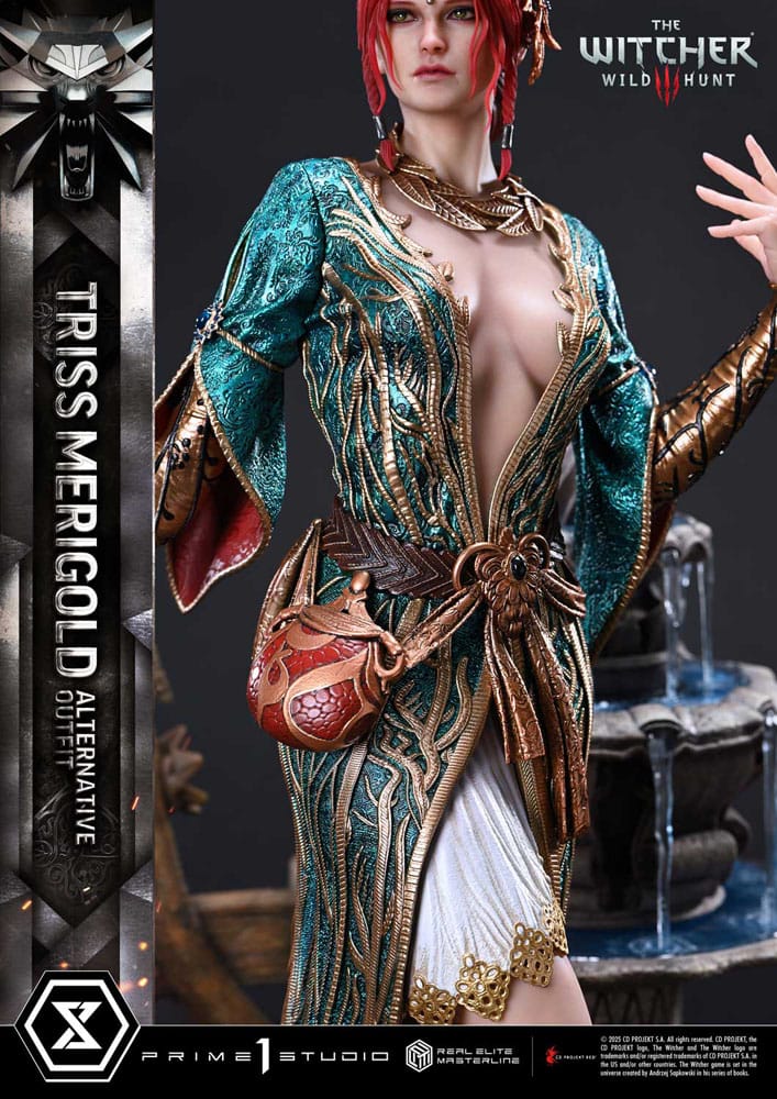 The Witcher 3: Wild Hunt statuette Real Elite Masterline Series 1/4 Triss Merigold Bonus Version 52 cm