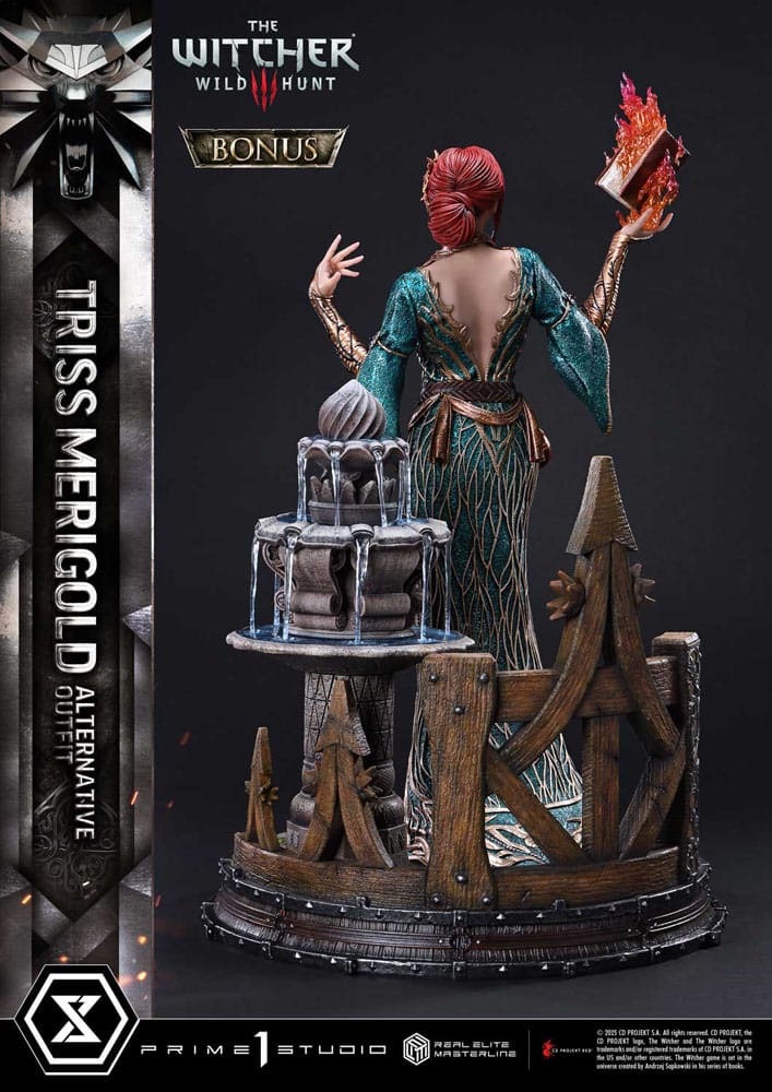 The Witcher 3: Wild Hunt statuette Real Elite Masterline Series 1/4 Triss Merigold Bonus Version 52 cm