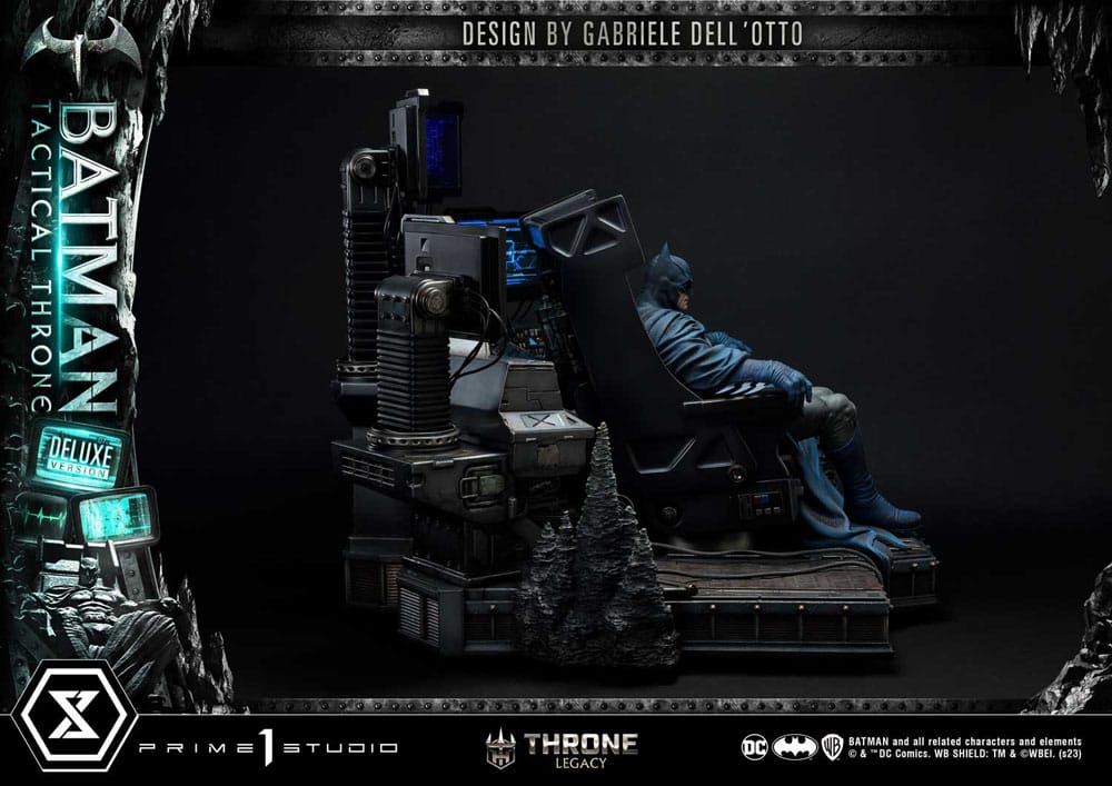 DC Comics statuette 1/3 Throne Legacy Collection Batman Tactical Throne Deluxe Bonus Version 57 cm