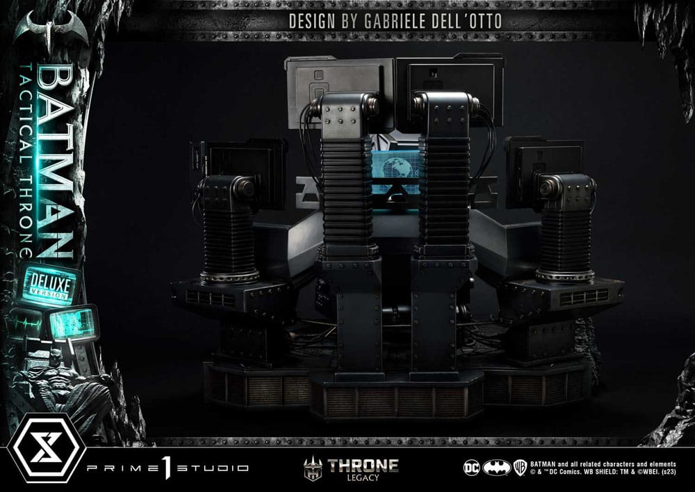 DC Comics statuette 1/3 Throne Legacy Collection Batman Tactical Throne Deluxe Bonus Version 57 cm