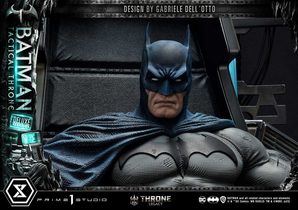 DC Comics statuette 1/3 Throne Legacy Collection Batman Tactical Throne Deluxe Bonus Version 57 cm