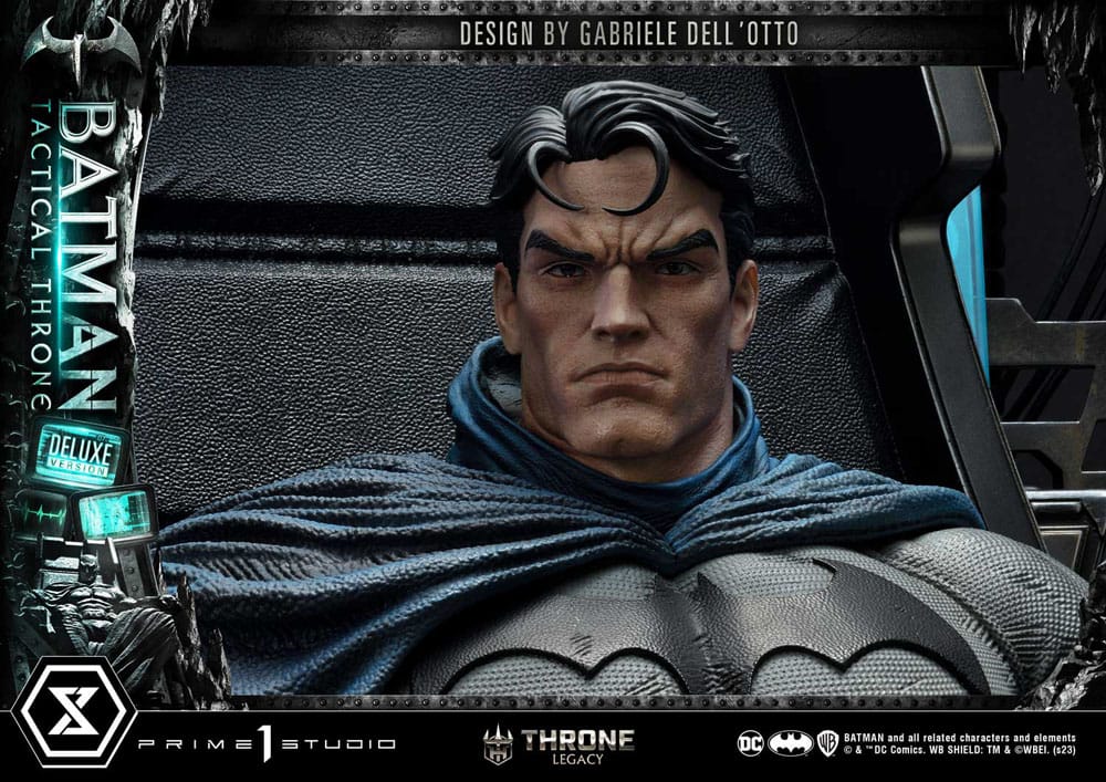 DC Comics statuette 1/3 Throne Legacy Collection Batman Tactical Throne Deluxe Bonus Version 57 cm