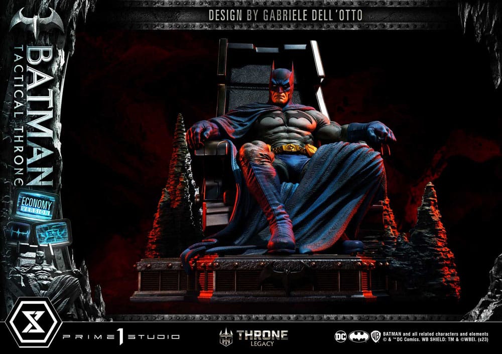 DC Comics statuette 1/3 Throne Legacy Collection Batman Tactical Throne Economy Version 46 cm
