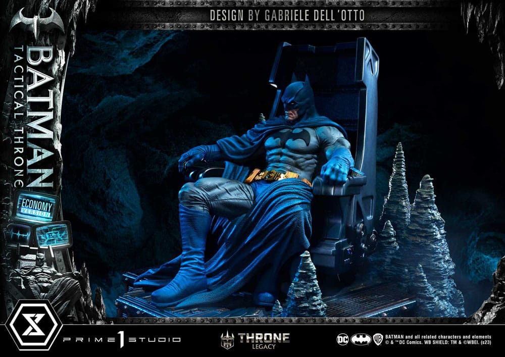 DC Comics statuette 1/3 Throne Legacy Collection Batman Tactical Throne Economy Version 46 cm