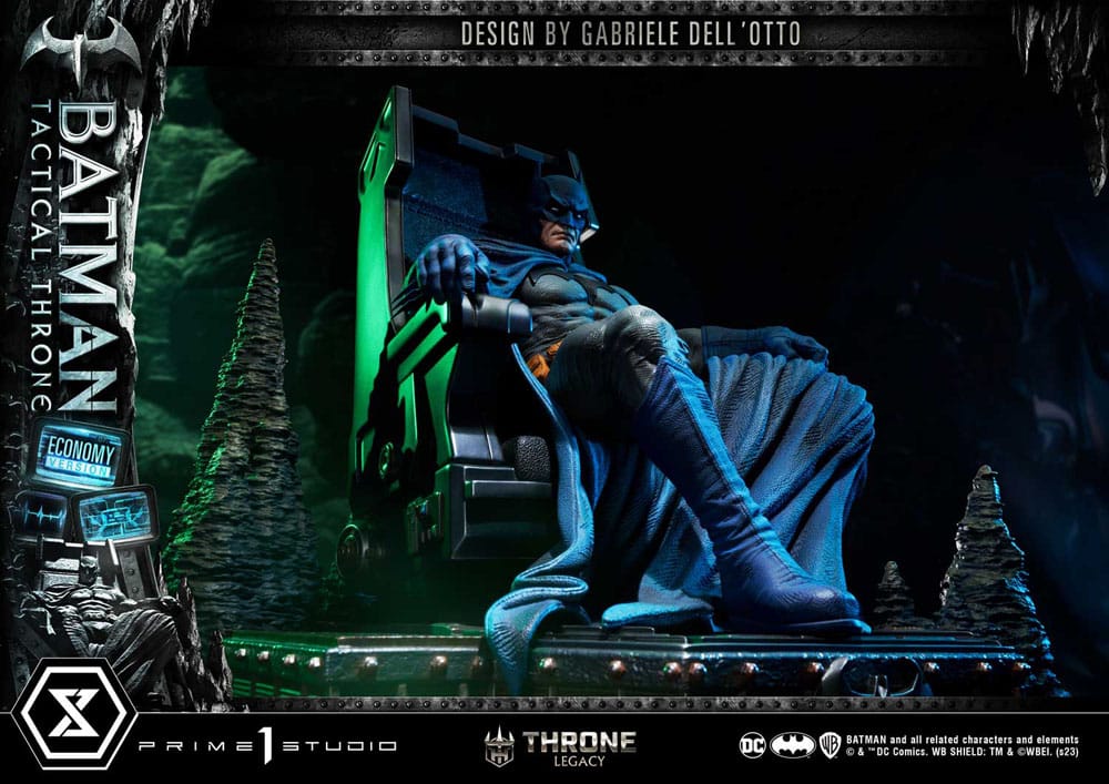 DC Comics statuette 1/3 Throne Legacy Collection Batman Tactical Throne Economy Version 46 cm