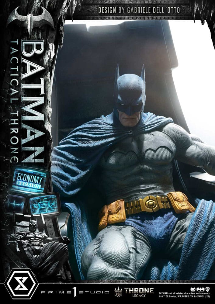 DC Comics statuette 1/3 Throne Legacy Collection Batman Tactical Throne Economy Version 46 cm