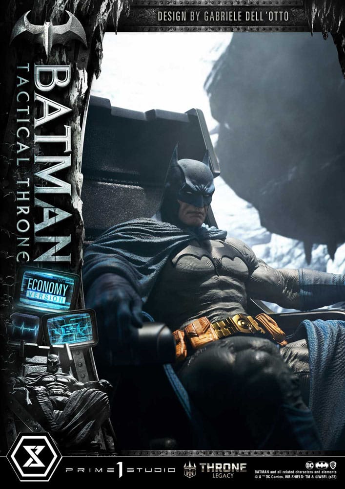 DC Comics statuette 1/3 Throne Legacy Collection Batman Tactical Throne Economy Version 46 cm