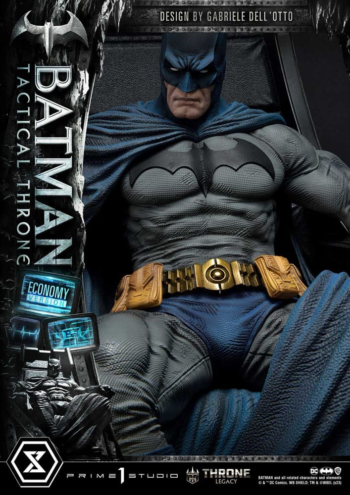 DC Comics statuette 1/3 Throne Legacy Collection Batman Tactical Throne Economy Version 46 cm