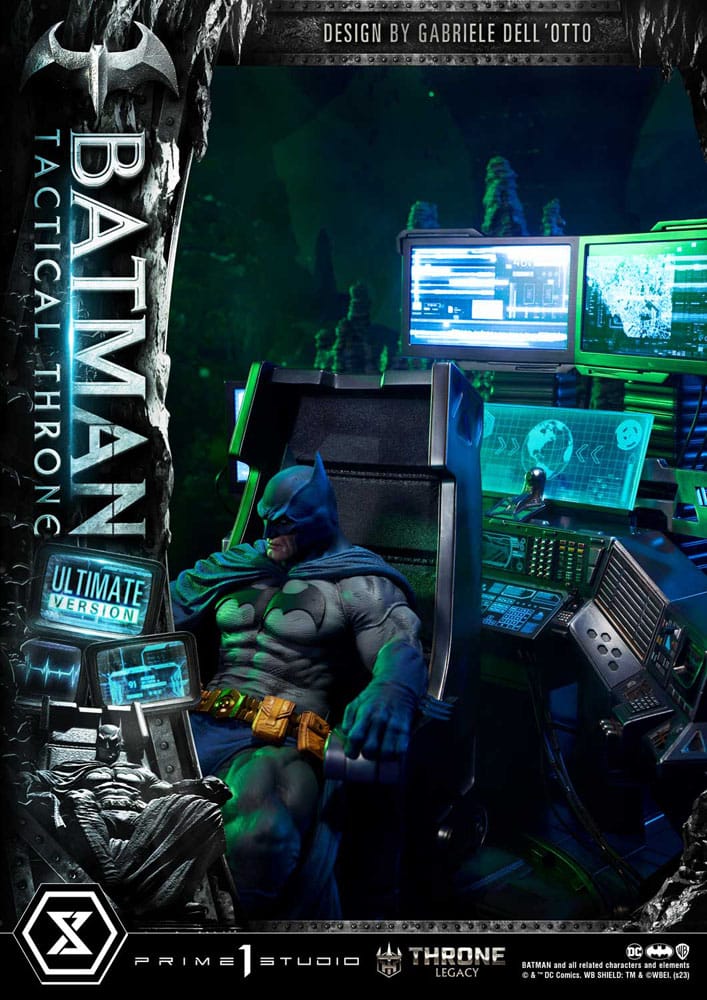 DC Comics statuette 1/3 Throne Legacy Collection Batman Tactical Throne Ultimate Version 57 cm