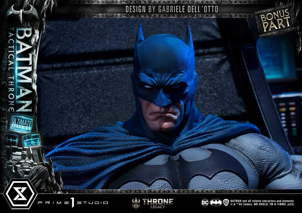 DC Comics statuette 1/3 Throne Legacy Collection Batman Tactical Throne Ultimate Bonus Version 57 cm