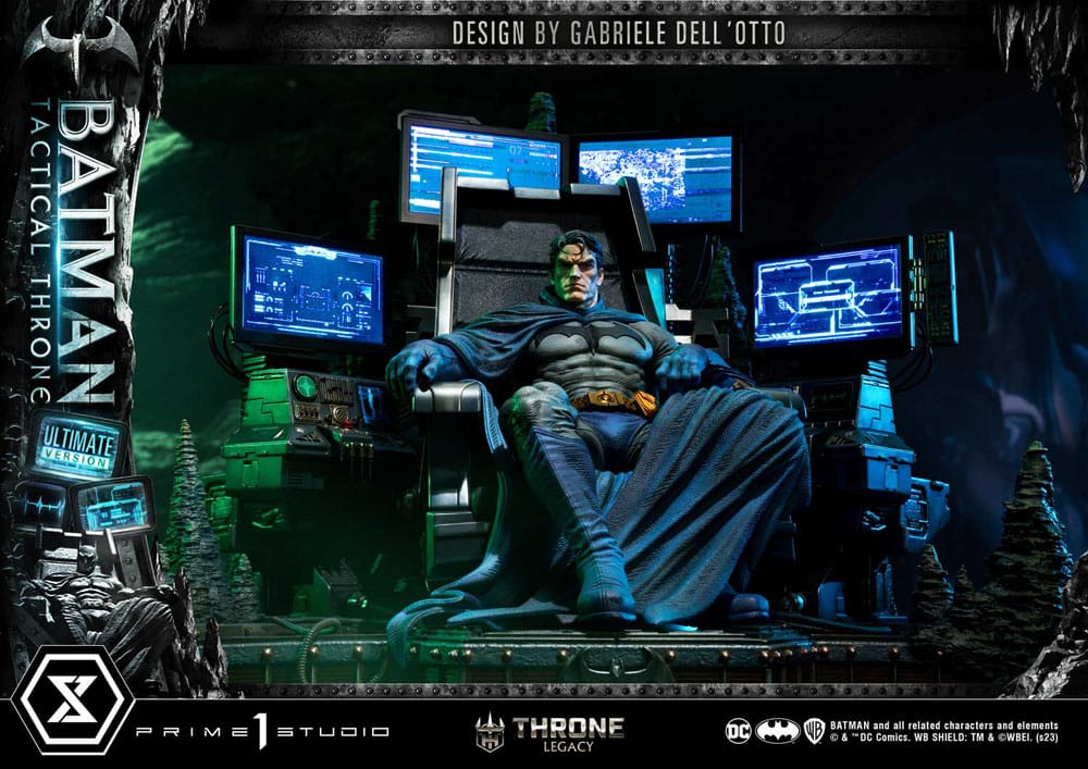 DC Comics statuette 1/3 Throne Legacy Collection Batman Tactical Throne Ultimate Bonus Version 57 cm