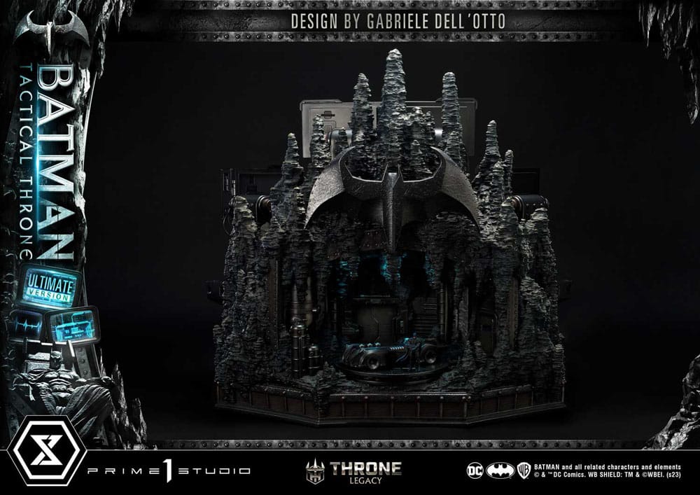 DC Comics statuette 1/3 Throne Legacy Collection Batman Tactical Throne Ultimate Bonus Version 57 cm