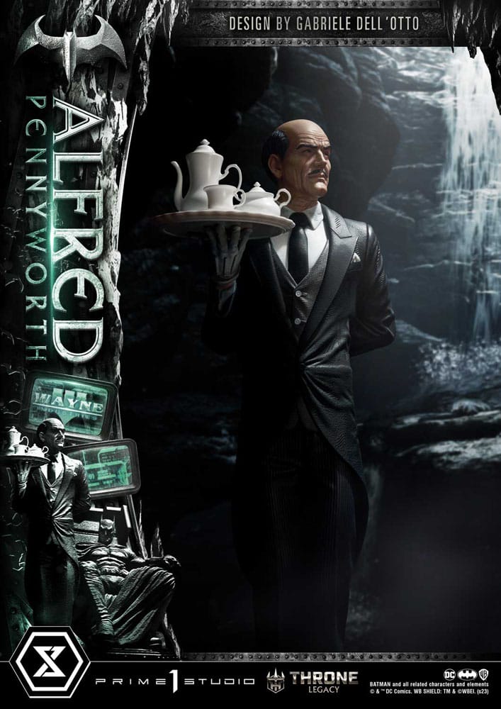 DC Comics statuette Throne Legacy Series Alfred Pennyworth (Batman Comics) Bonus Version 57 cm