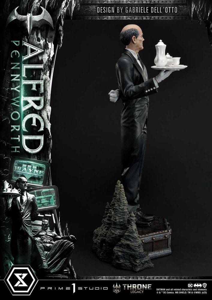 DC Comics statuette Throne Legacy Series Alfred Pennyworth (Batman Comics) Bonus Version 57 cm