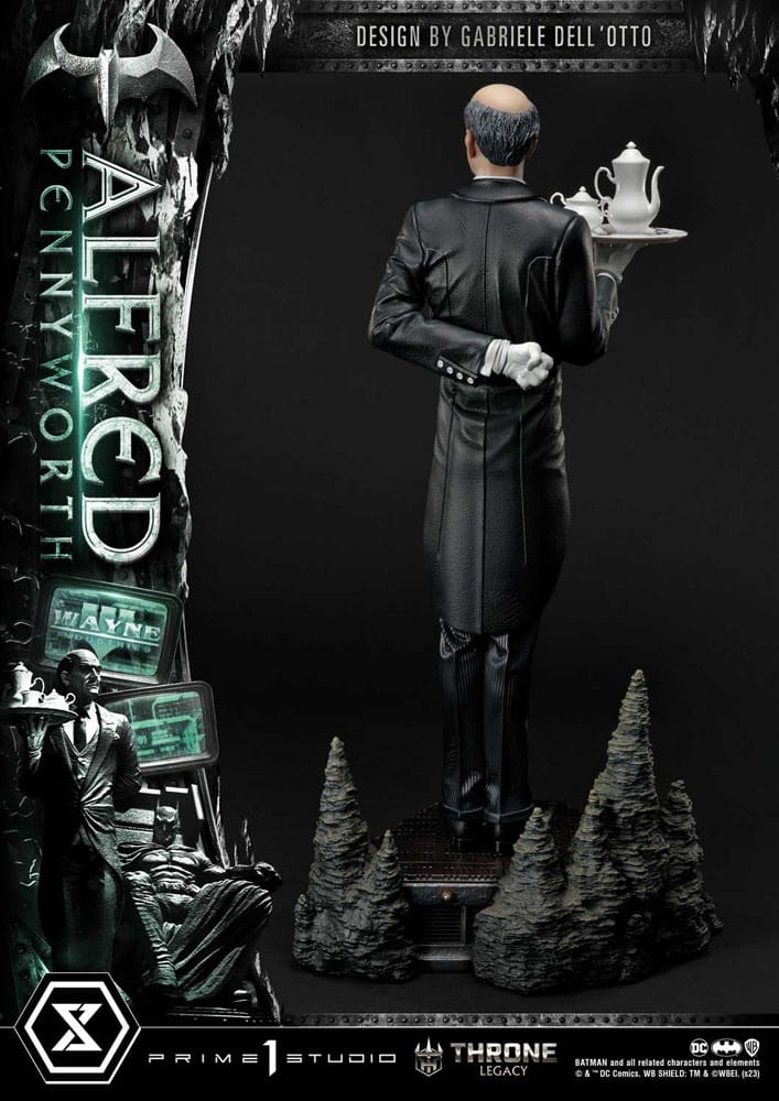 DC Comics statuette Throne Legacy Series Alfred Pennyworth (Batman Comics) Bonus Version 57 cm