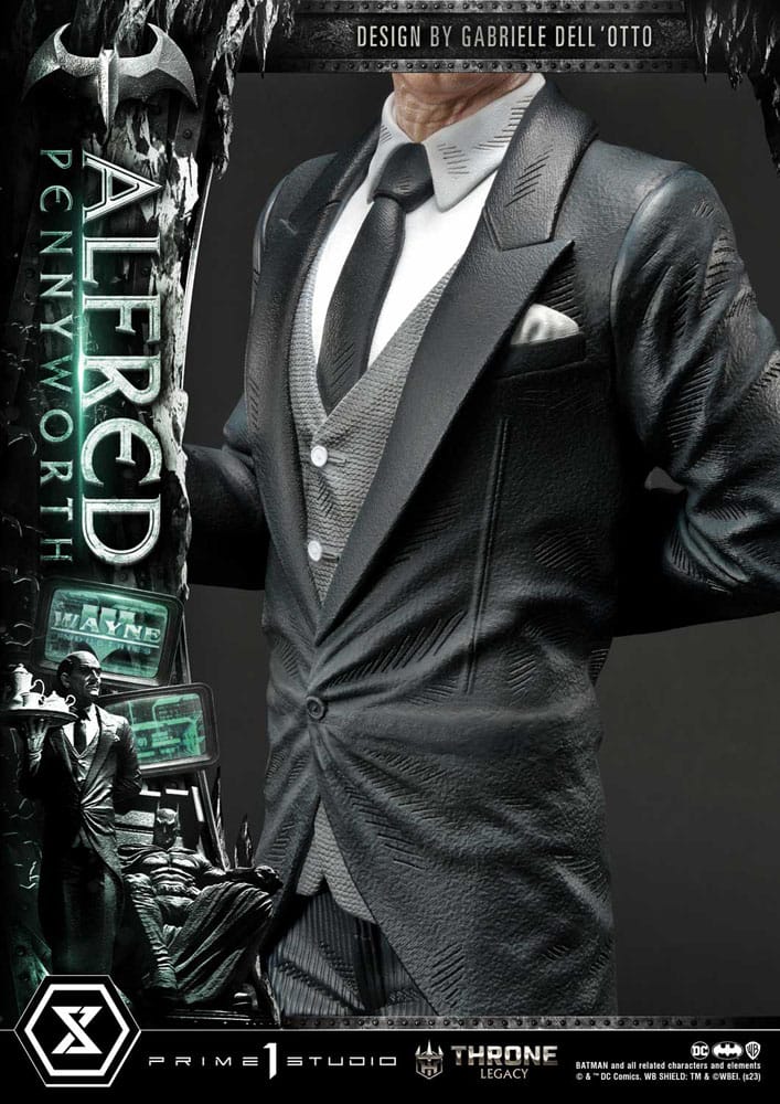 DC Comics statuette Throne Legacy Series Alfred Pennyworth (Batman Comics) Bonus Version 57 cm