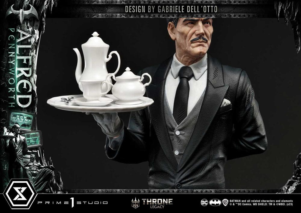 DC Comics statuette Throne Legacy Series Alfred Pennyworth (Batman Comics) Bonus Version 57 cm