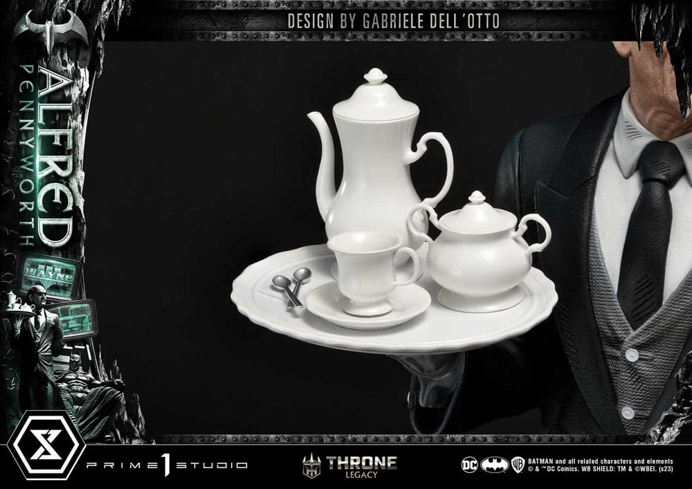 DC Comics statuette Throne Legacy Series Alfred Pennyworth (Batman Comics) Bonus Version 57 cm
