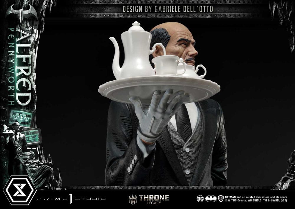 DC Comics statuette Throne Legacy Series Alfred Pennyworth (Batman Comics) Bonus Version 57 cm