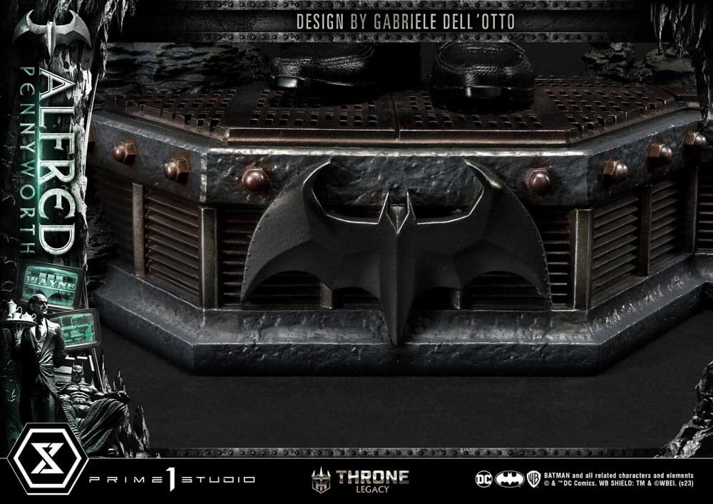 DC Comics statuette Throne Legacy Series Alfred Pennyworth (Batman Comics) Bonus Version 57 cm