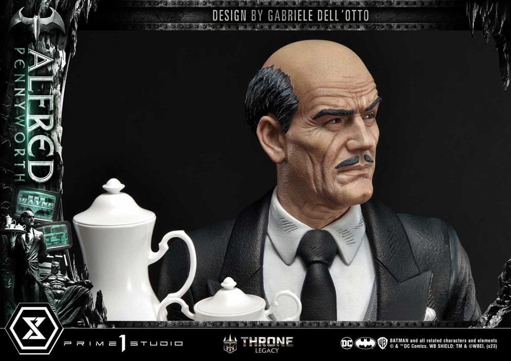 DC Comics statuette Throne Legacy Series Alfred Pennyworth (Batman Comics) Bonus Version 57 cm