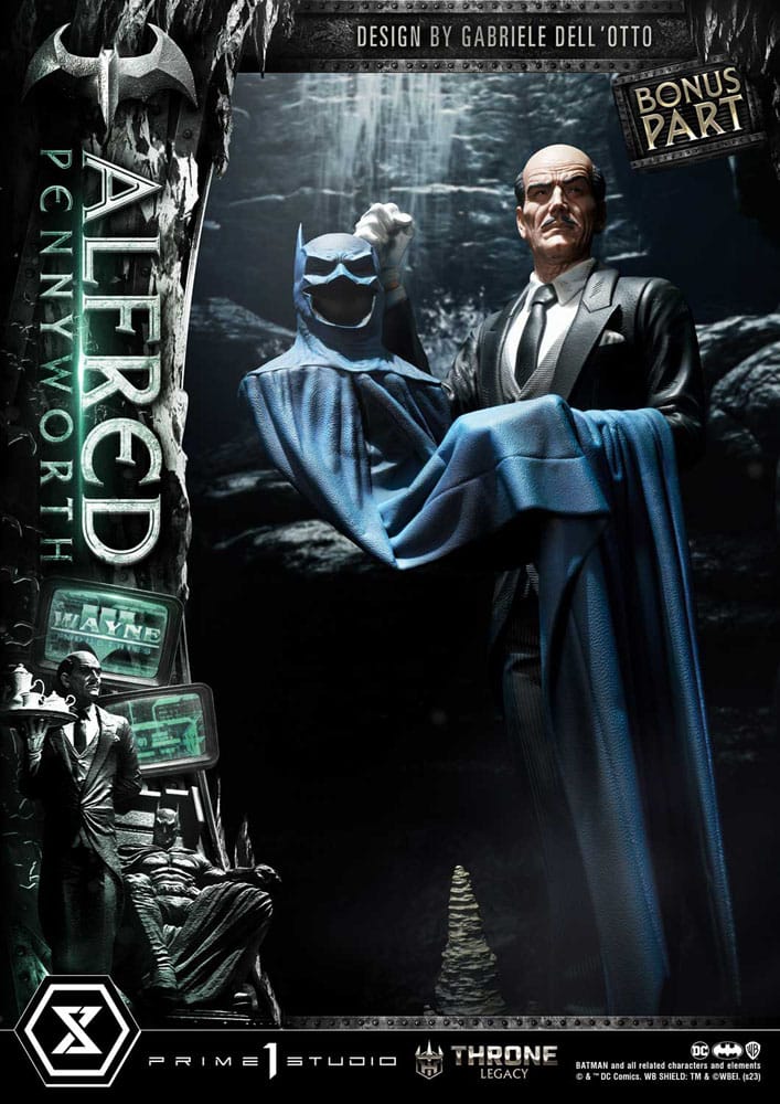 DC Comics statuette Throne Legacy Series Alfred Pennyworth (Batman Comics) Bonus Version 57 cm