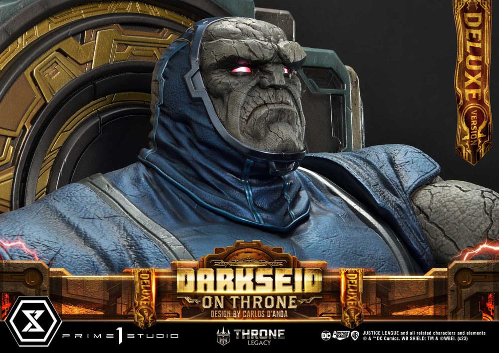 Throne Legacy Series statuette 1/4 Justice League (Comics) Darkseid on Throne Design by Carlos D'Anda Deluxe Bonus Version 65 cm