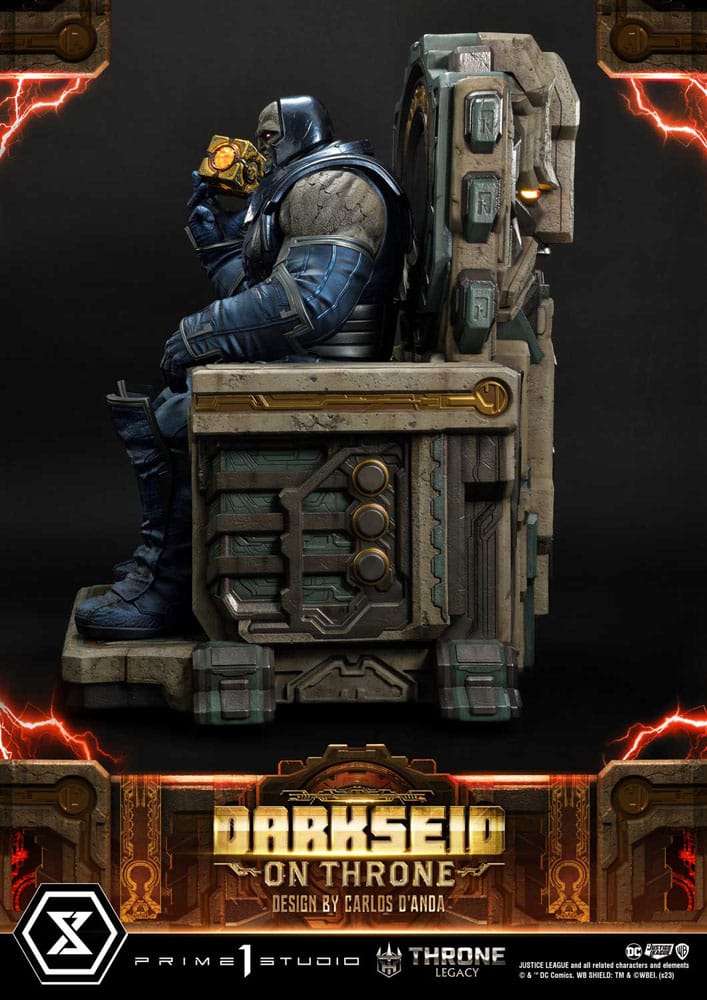 Throne Legacy Series statuette 1/4 Justice League (Comics) Darkseid on Throne Design by Carlos D'Anda Deluxe Bonus Version 65 cm
