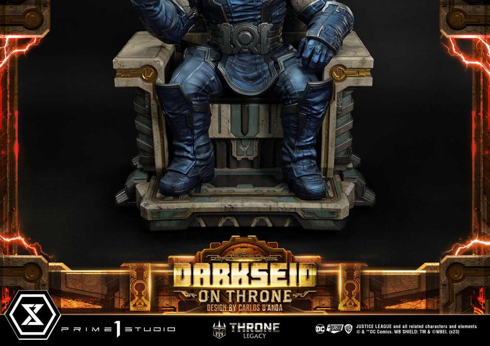 Throne Legacy Series statuette 1/4 Justice League (Comics) Darkseid on Throne Design by Carlos D'Anda Deluxe Bonus Version 65 cm