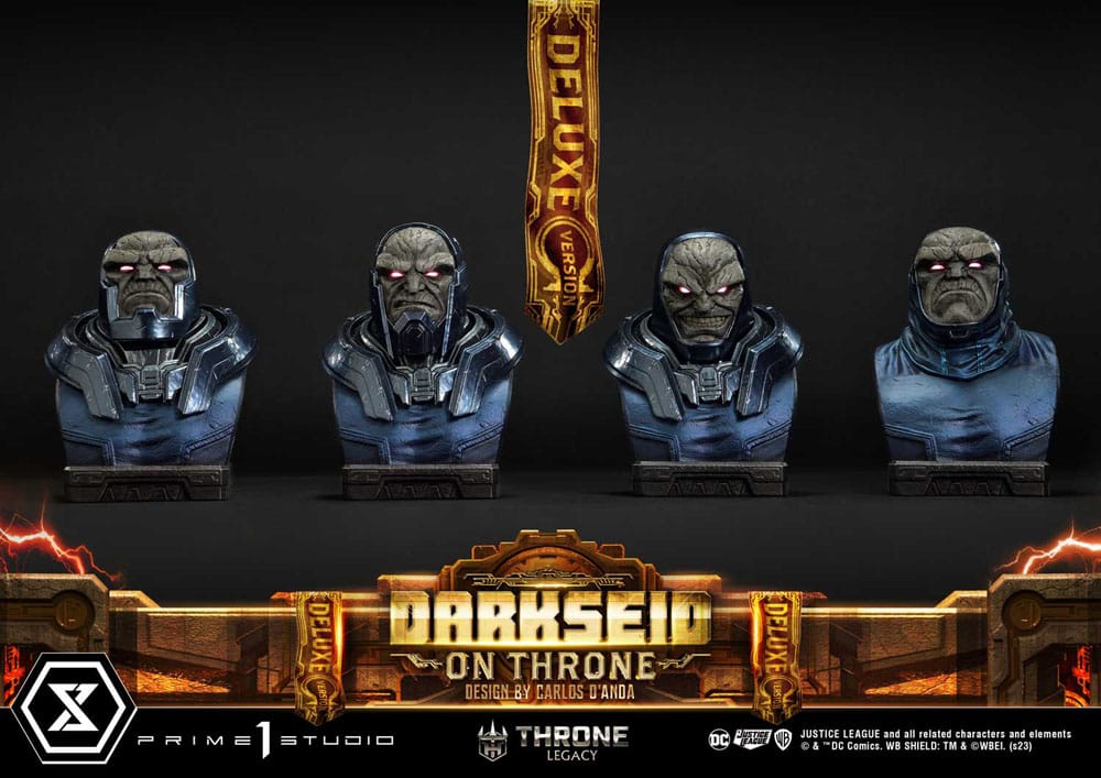 Throne Legacy Series statuette 1/4 Justice League (Comics) Darkseid on Throne Design by Carlos D'Anda Deluxe Bonus Version 65 cm