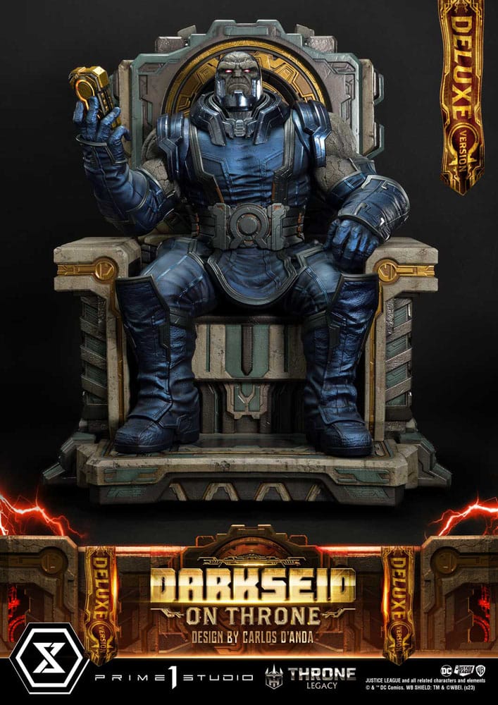 Throne Legacy Series statuette 1/4 Justice League (Comics) Darkseid on Throne Design by Carlos D'Anda Deluxe Bonus Version 65 cm