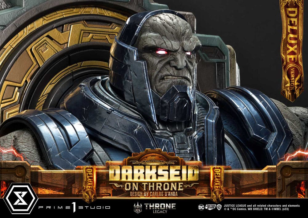 Throne Legacy Series statuette 1/4 Justice League (Comics) Darkseid on Throne Design by Carlos D'Anda Deluxe Bonus Version 65 cm