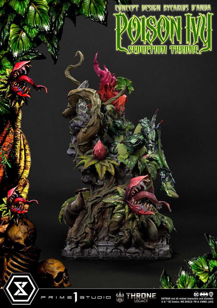 DC Comics statuette 1/4 Throne Legacy Collection Batman Poison Ivy Seduction Throne 55 cm
