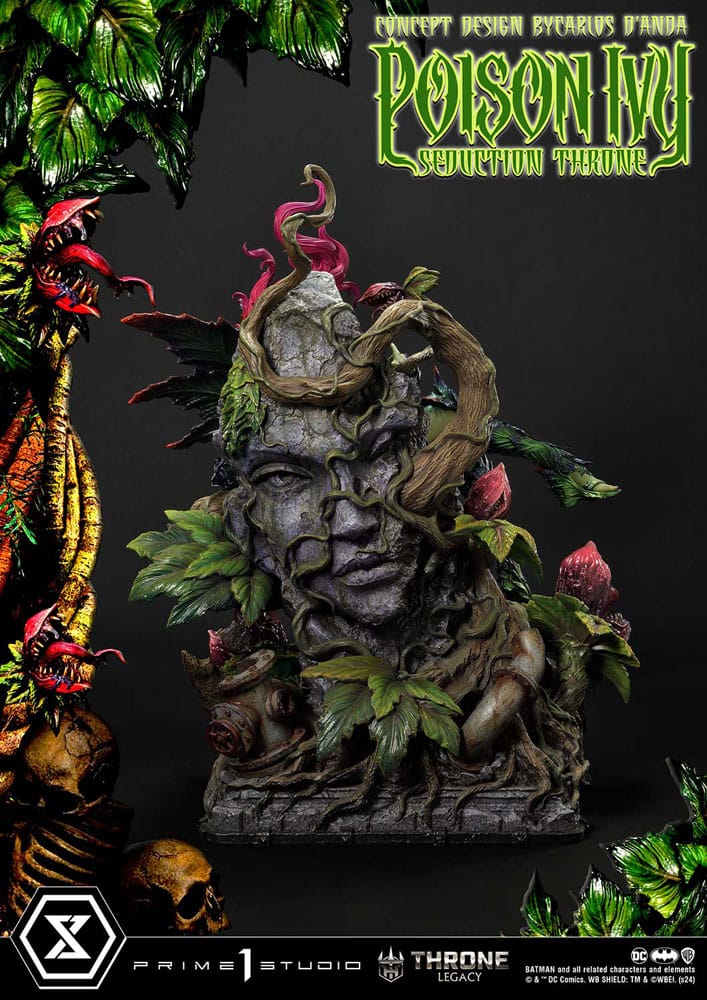 DC Comics statuette 1/4 Throne Legacy Collection Batman Poison Ivy Seduction Throne 55 cm
