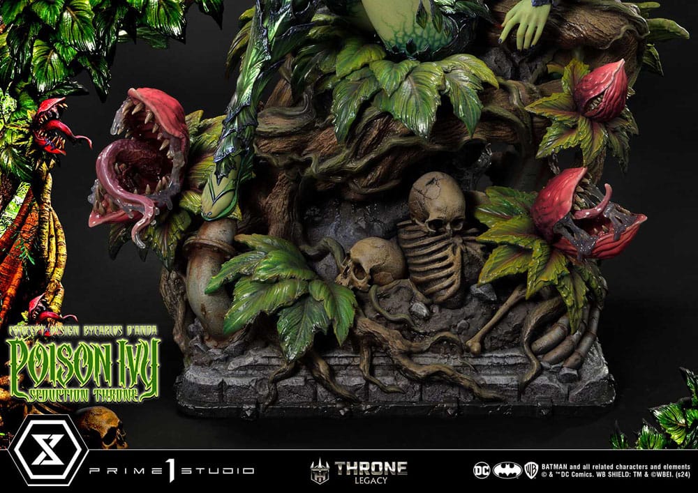 DC Comics statuette 1/4 Throne Legacy Collection Batman Poison Ivy Seduction Throne 55 cm