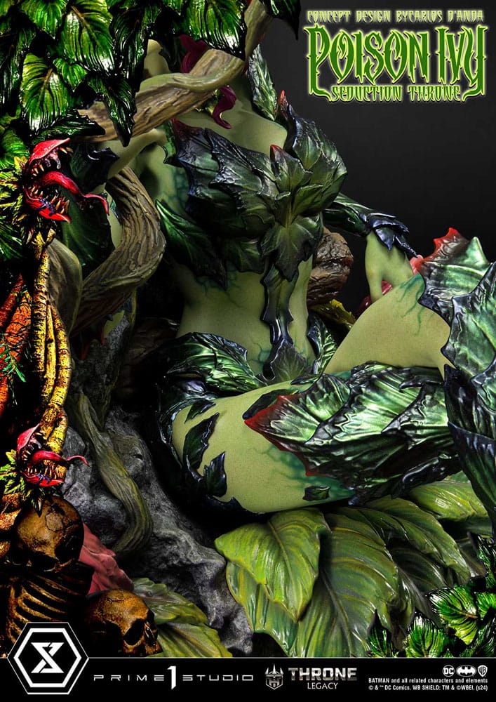 DC Comics statuette 1/4 Throne Legacy Collection Batman Poison Ivy Seduction Throne 55 cm