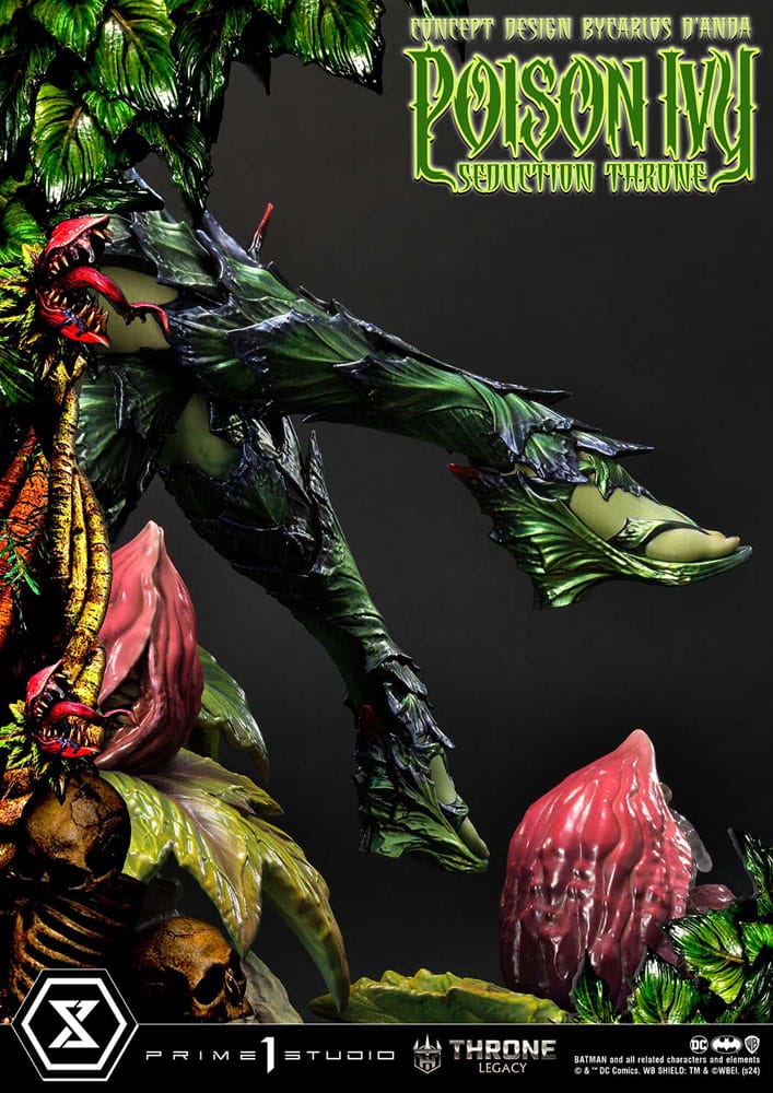 DC Comics statuette 1/4 Throne Legacy Collection Batman Poison Ivy Seduction Throne 55 cm