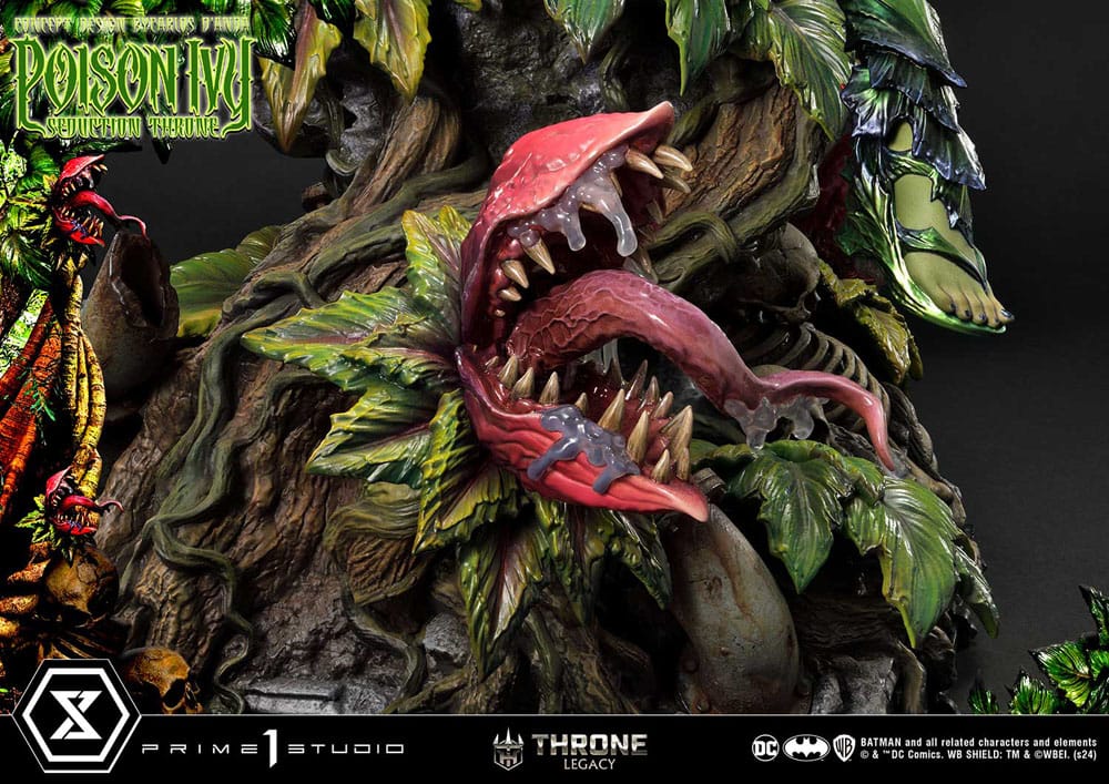 DC Comics statuette 1/4 Throne Legacy Collection Batman Poison Ivy Seduction Throne 55 cm