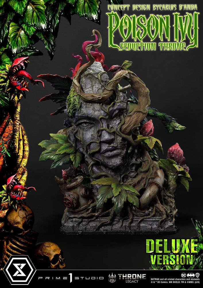 DC Comics statuette 1/4 Throne Legacy Collection Batman Poison Ivy Seduction Throne Deluxe Version 55 cm