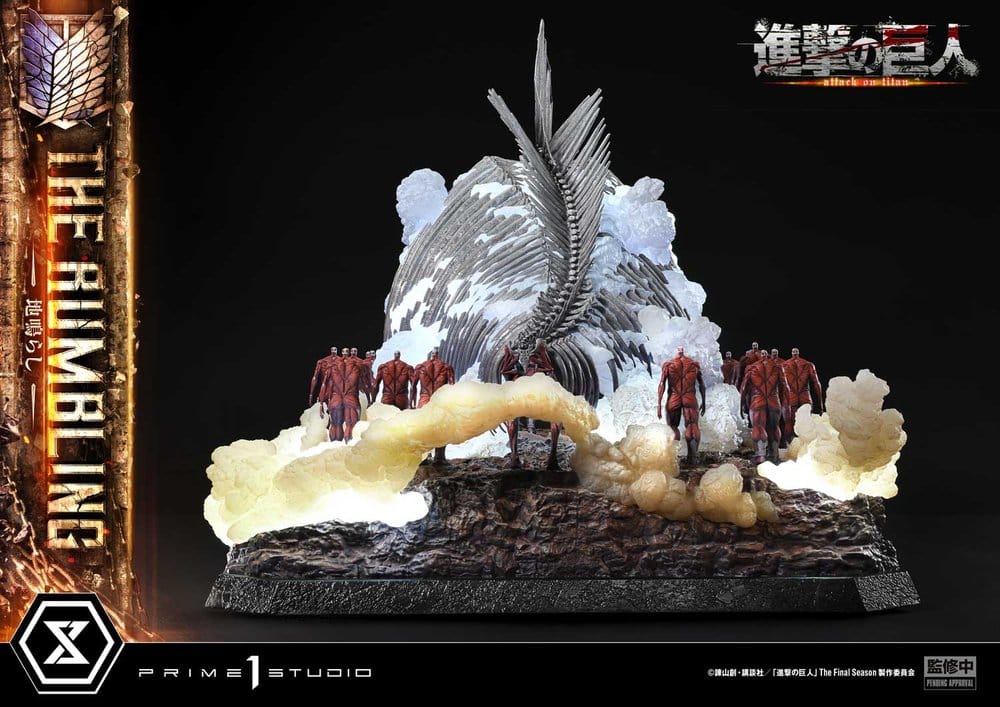 L´Attaque des Titans statuette Ultimate Diorama Masterline Series The Rumbling 64 cm