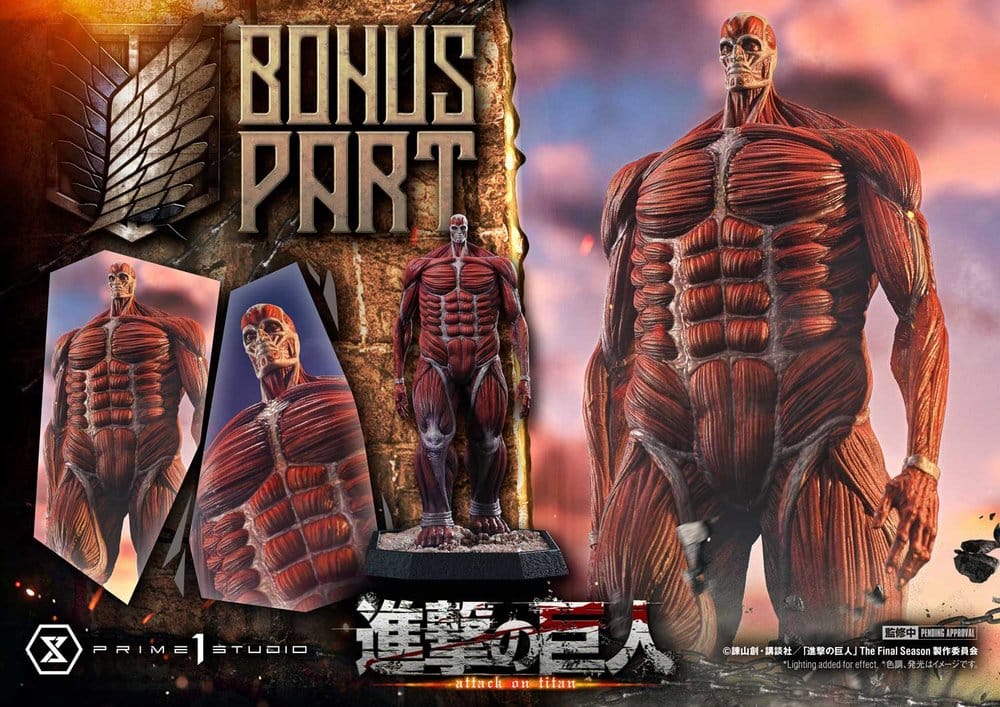 L´Attaque des Titans statuette Ultimate Diorama Masterline Series The Rumbling Bonus Version 64 cm
