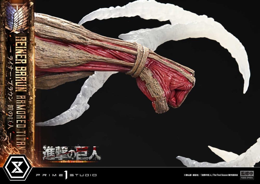 L'Attaque des Titans (TV animation) Ultimate Diorama Masterline Statue Reiner Braun Armored Titan 75 cm
