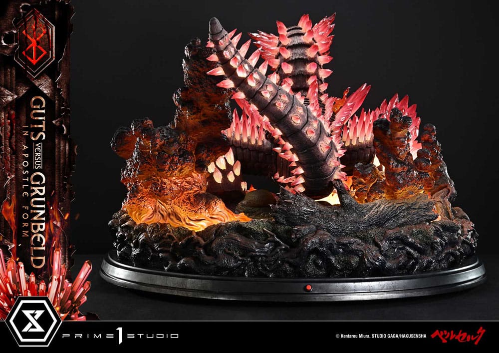 Berserk statuette Ultimate Diorama Masterline Series Berserk Guts vs. Grunbeld in Apostle Form 58 cm