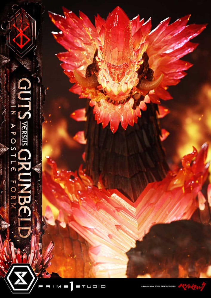 Berserk statuette Ultimate Diorama Masterline Series Berserk Guts vs. Grunbeld in Apostle Form 58 cm