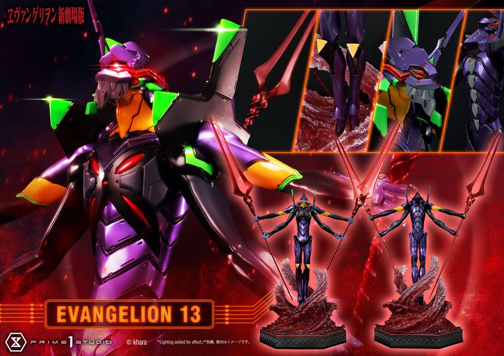 Neon Genesis Evangelion statuette Evangelion Unit 13 161 cm
