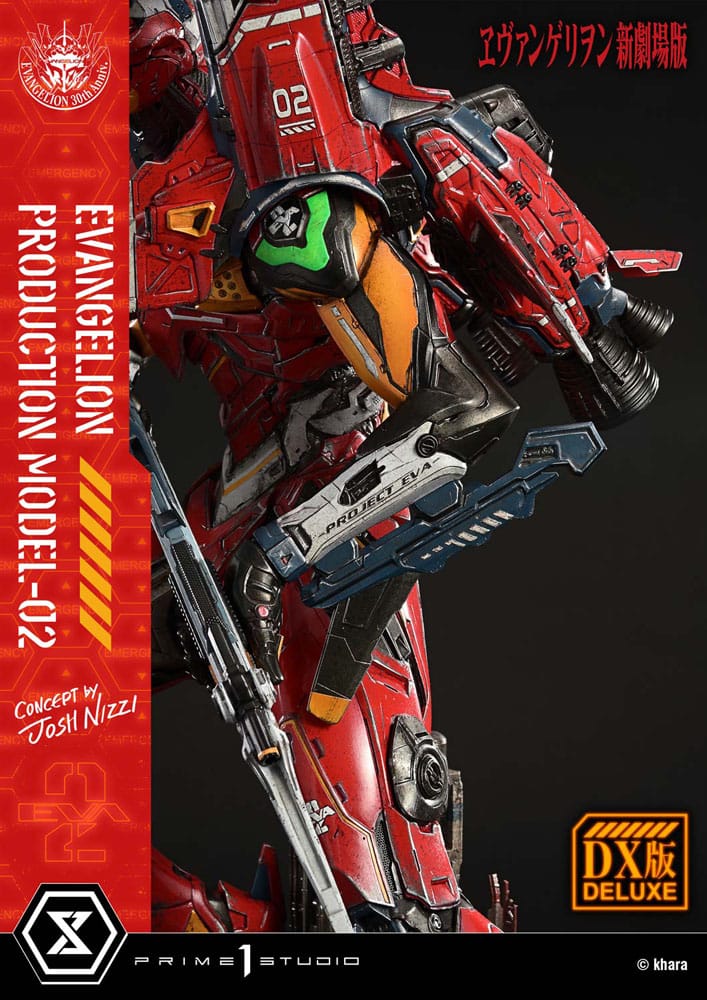Rebuild of Evangelion statuette Ultimate Diorama Masterline Series Evangelion Production Model-02 (Concept By Josh Nizzi) Deluxe Version 73 cm