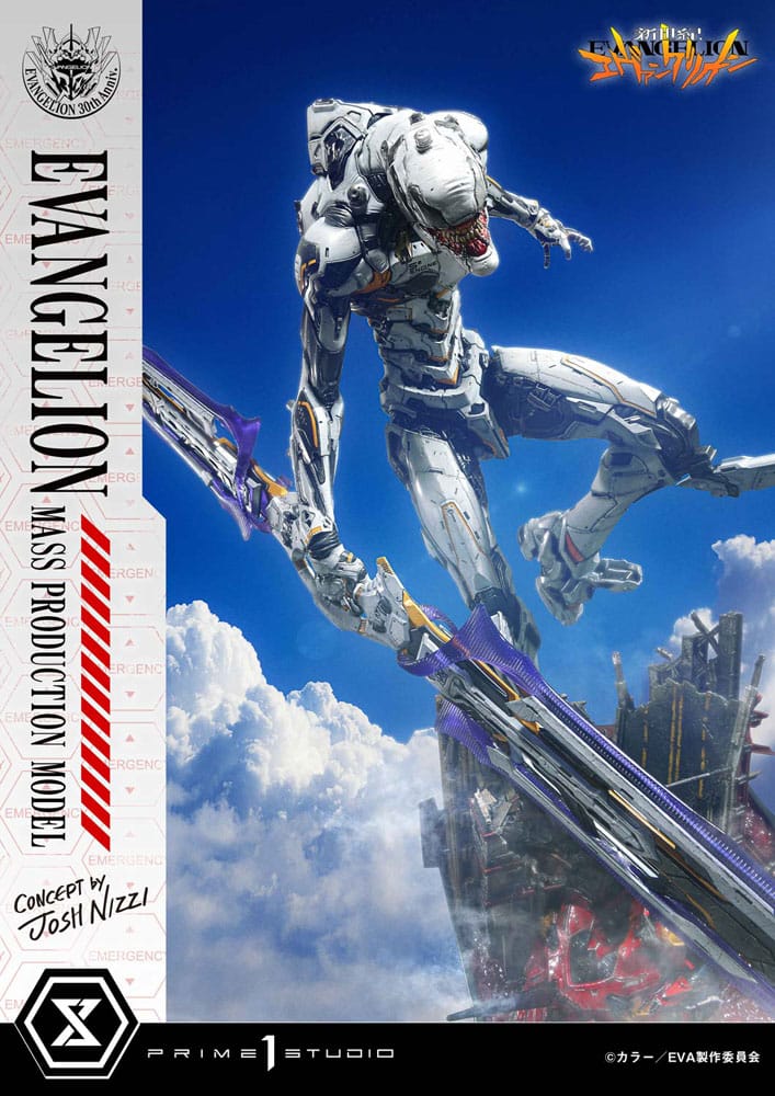 Rebuild of Evangelion statuette Ultimate Diorama Masterline Series Mass Production Model (Concept By Josh Nizzi) 82 cm