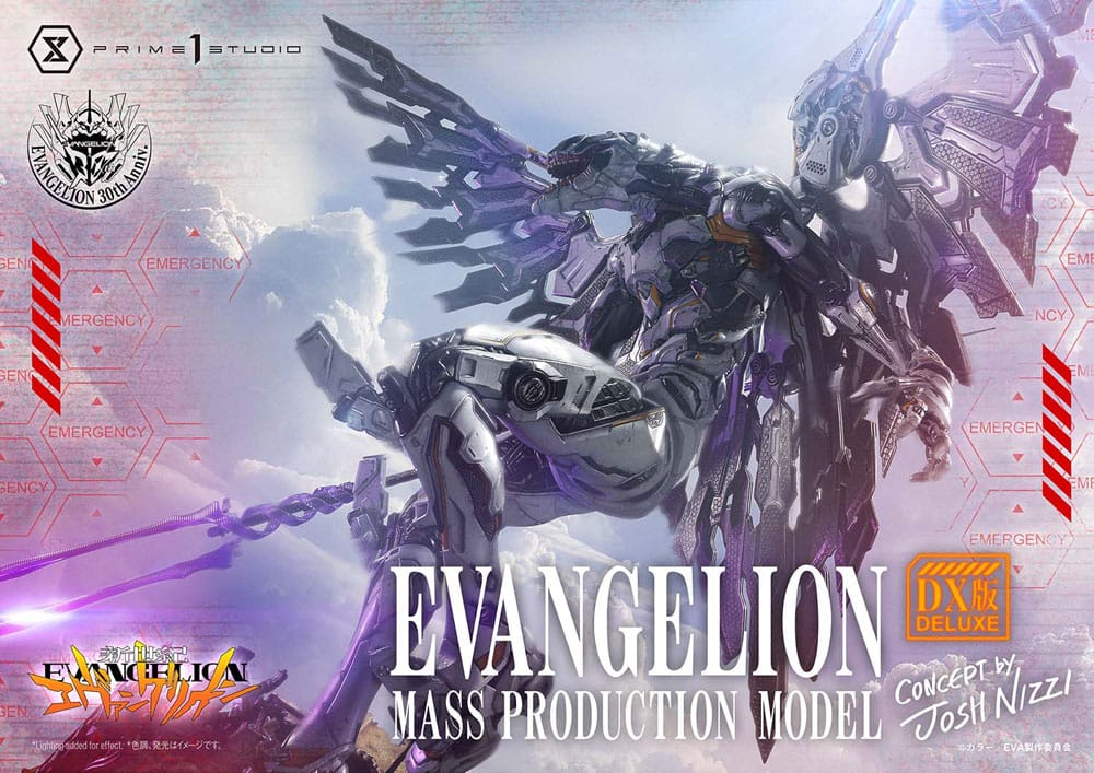 Rebuild of Evangelion statuette Ultimate Diorama Masterline Series Mass Production Model (Concept By Josh Nizzi) Deluxe Version 82 cm