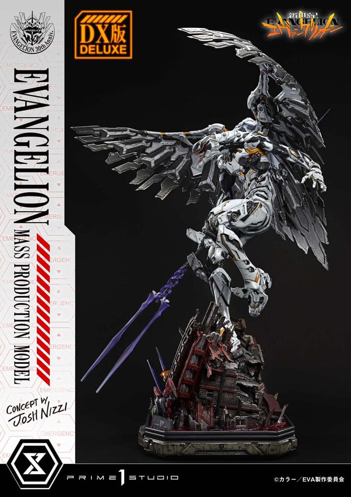 Rebuild of Evangelion statuette Ultimate Diorama Masterline Series Mass Production Model (Concept By Josh Nizzi) Deluxe Version 82 cm